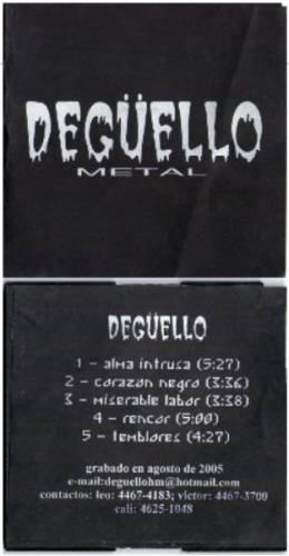 Degüello : Degüello Metal Degüello : Degüello Metal